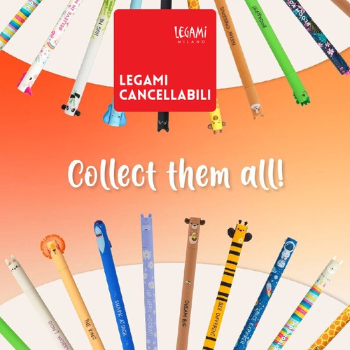 Legami penne gel cancellabili - legami,